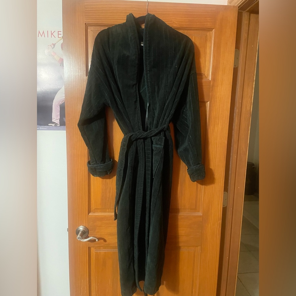 Luxurious Dark Green Women's Robe